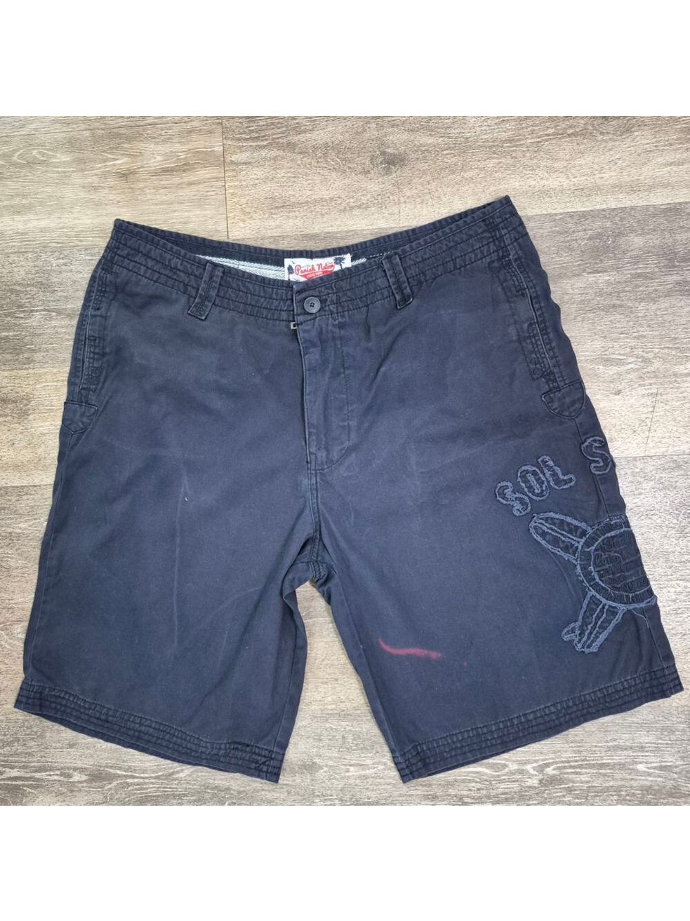 Men's Parish Nation Shorts Size 40 Blue